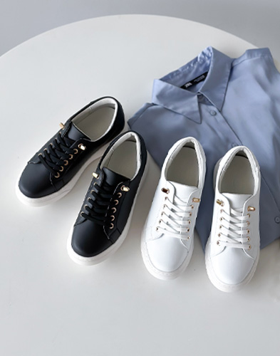 캐주얼 운동화 통기성, 올시즌 운동화, 라운드 토 1A8JT8