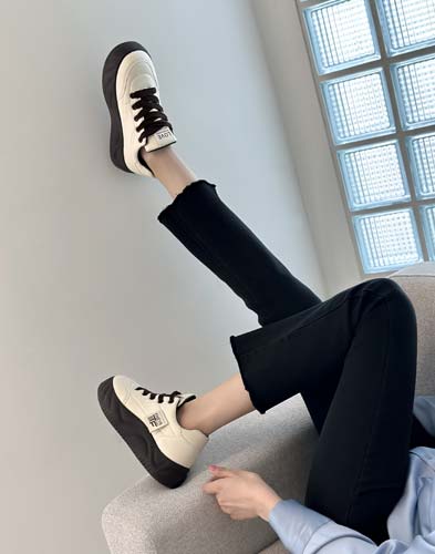 두꺼운 플랫폼 밑창 미끄럼 방지 EVA 밑창 사계절 편안한 캐주얼 신발 9A1JN8